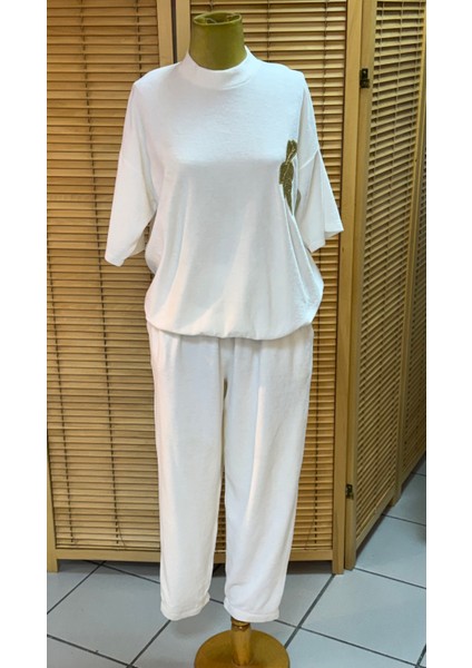 Çeyizlik 3lü Kadife Bayan Eşofman Takımı fiyatları