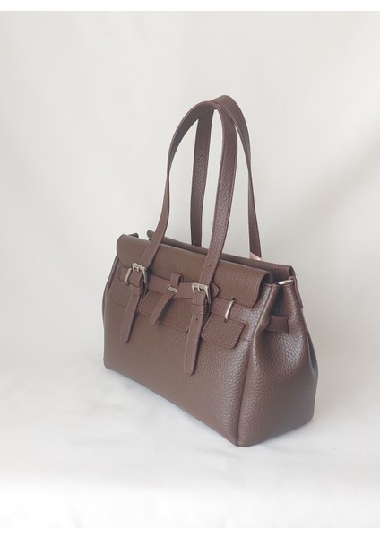 261AÇ316 Model Sarach Marka Kahve Renk El ve Omuz Çantası fiyatları