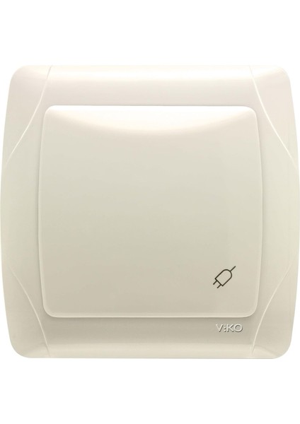 Carmen Krem Kapaklı Topraklı Priz Çarpma Karşıtı