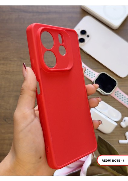 Redmi Note 14 4g / 5g Uyumlu Kamera Korumalı Darbeye Dayanıklı Renk Atmayan Keep Silikon Kılıf