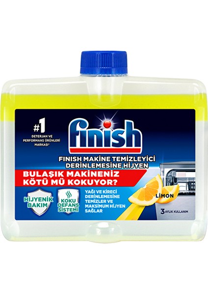 Bulaşık Makinesi Temizleyici 250 ml Limon
