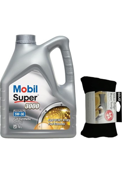 Super 3000 X1 Formula Fe 5W30 Motor Yağı 4 L + 00216 Gojo Boyun Yastığı