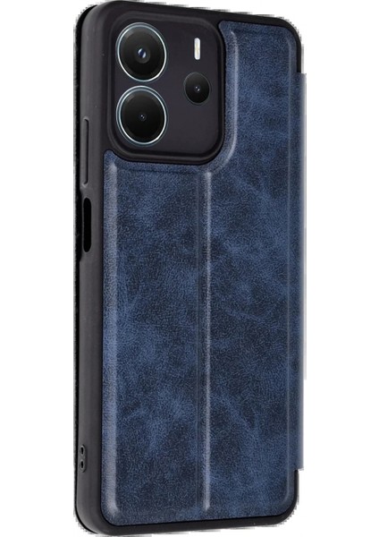 Xiaomi Redmi Note 14 4g Kılıf Flip Cover - Lacivert fiyatları