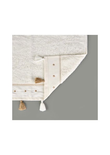 Soft Piene Yüz Havlusu - Ekru / Bej - 50X90 cm modelleri