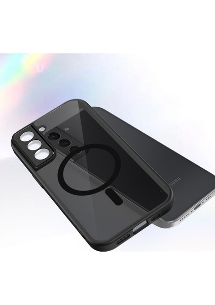 Samsung Galaxy S21 Fe 5g Kılıf, Manyetik Yarı Saydam Mat Darbeye Dayanıklı ve Parmak Izi Önleyici Koruyucu Kılıf-Siyah (Yurt Dışından) fırsatları