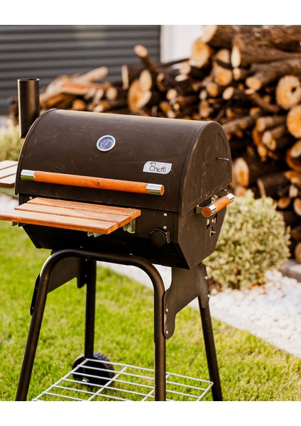 Grillord-50 Kömürlü Barbekü Mangal (Önlük ve Kılıf Hediyeli)