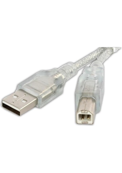 SL-U2003 Usb2.0 3m Şeffaf Yazıcı Kablo