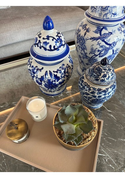 Vizon Dikdörtgen Deri Tepsi fiyatları