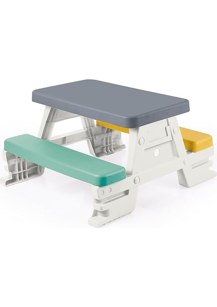 Üniseks Çocuk Piknik Masası Çok Renkli