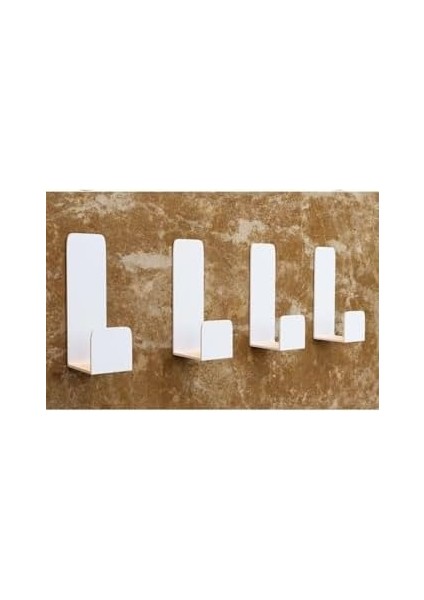 Beyaz 4lü Yapışkanlı Askılık Kapı Arkası Bornoz Askılığı Yapışkanlı Mutfak Askılığı Havlu Askılığı Askılığı 4&apos;lü Set 3m Yapışkanlı Tasarım modelleri