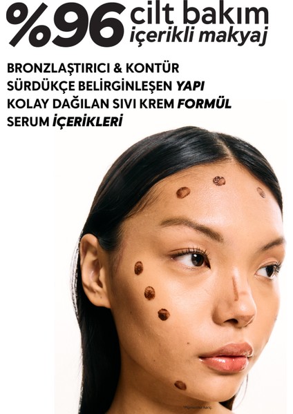 Likit Bronzer Glow Sculpt Horizon | Kontür Nötr Açık Kahve | Yüz Şekillendirici Nemlendirici Makyaj fiyatları