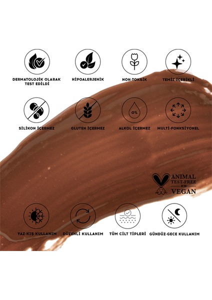 Likit Bronzer Glow Sculpt Horizon | Kontür Nötr Açık Kahve | Yüz Şekillendirici Nemlendirici Makyaj