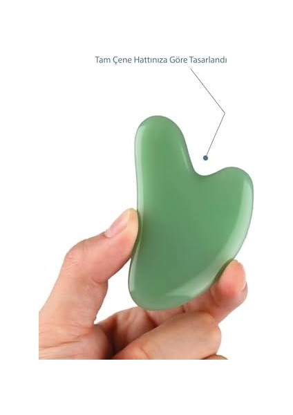 Seay Aventurin Kalp Guasha Yüz Masaj Taşı Gençleştirici Premium modelleri