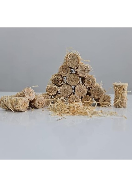 Bbq Barbekü-Mangal-Ateş Tutuşturucu Ağaç Yünü (16 Adet) fırsatları