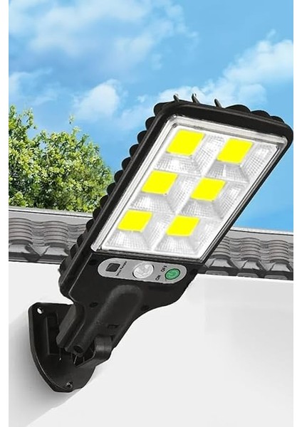 Güneş Enerjili LED Bahçe Aydınlatması 120 Ledli 3 Modlu Hareket Sensörlü Su Geçirmez Lambası fırsatları