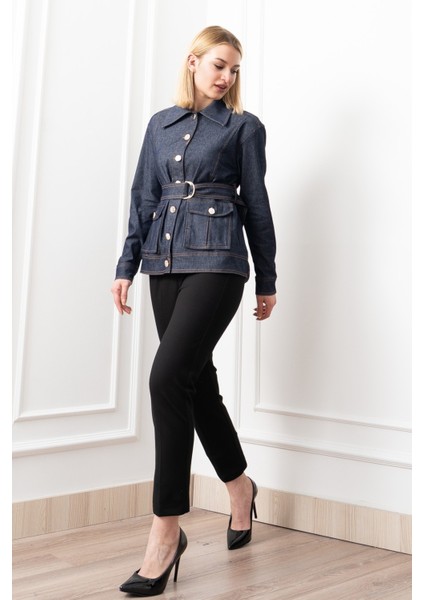 Vina Belted Denim Dream Ceket 8621 fırsatları