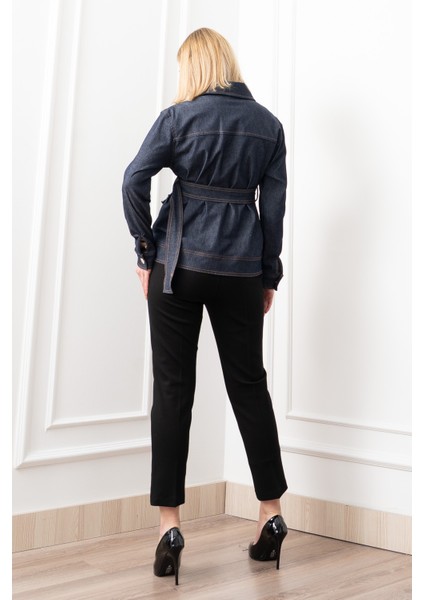 Vina Belted Denim Dream Ceket 8621 indirimleri