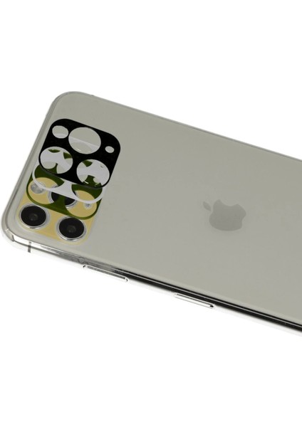 Bfs iPhone 11 Pro Max Rainbow Kamera Lens Koruma Cam - Gold fiyatları