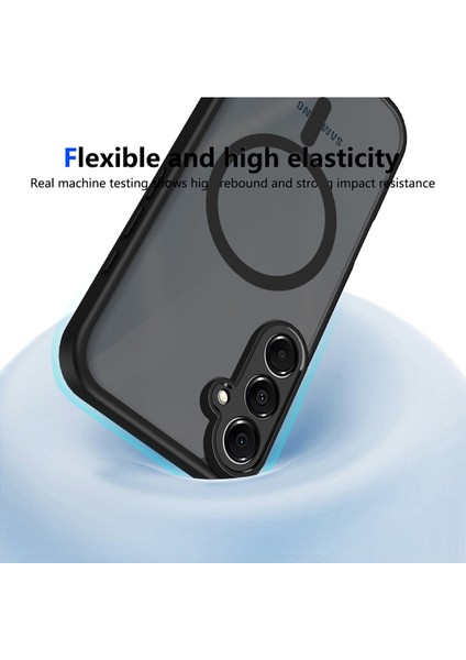 Samsung Galaxy A25 Kılıf, Manyetik Yarı Saydam Mat Darbeye Dayanıklı ve Parmak Izi Önleyici Koruyucu Kılıf-Siyah (Yurt Dışından) indirimleri