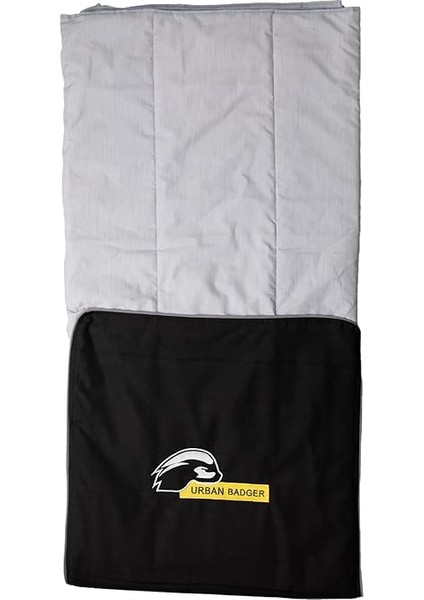 Badger Pratik Battaniye Olabilen Yastık Gri Fermuarli Gri 2'si Bir Arada (50X50 cm - 145X200 Cm) fiyatları