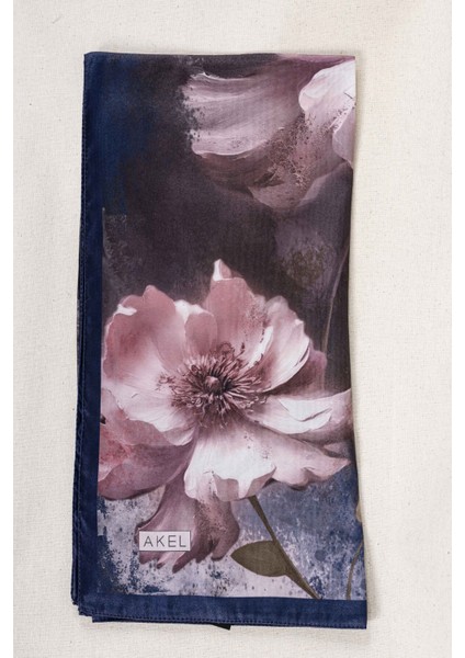 Dijital Kristal Desenli Eşarp 95x95 – Pastel Desen-4 fiyatları