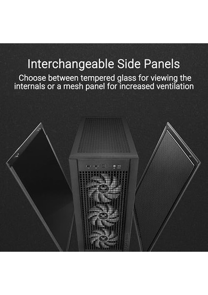 Tuf Gamıng GT302 Tg Argb Maksimum Soğutma Sök Tak Üst ve Yan Paneller Gizlenmiş Anakart Bağlantı Desteği 4 Adet 140 x 28 mm Fan E Atx (12"X10.9"), Atx, Micro-Atx, Mini-Itx - Beyaz Kasa fiyatları