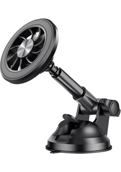 Manyetik Mıknatıslı Içeriğindeki Aparatlar Sayesinde Tüm Cep Telefonları Navigasyon ve Tabletlere Uyumlu Ayarlanabilir Vakum ve Yapışkanlı Kuvvetli Araç ve Masaüstü Telefon Tutucu 032