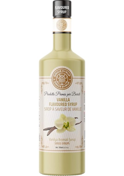 Sirius Premium Vanilya Aromalı Şurup 700 ml