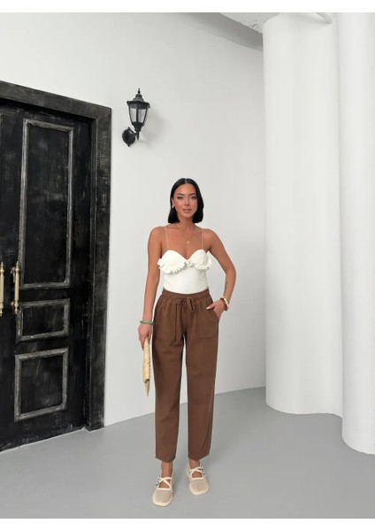 CEPLİ GABARDİN PANTOLON