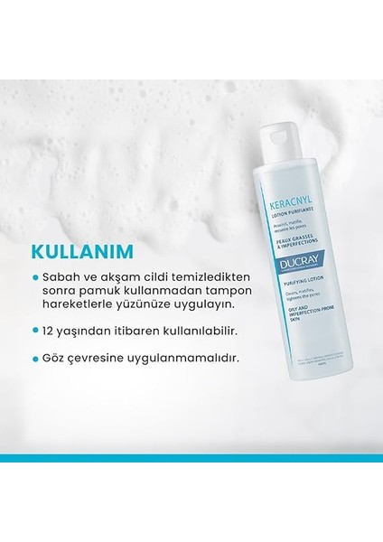 Keracnyl Lotion Temizleyici Matlaştırıcı Losyon 200 ml fırsatları