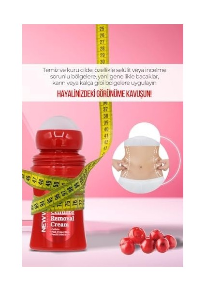 Newwel Selülit Krem 150 ml Vanilya fiyatları