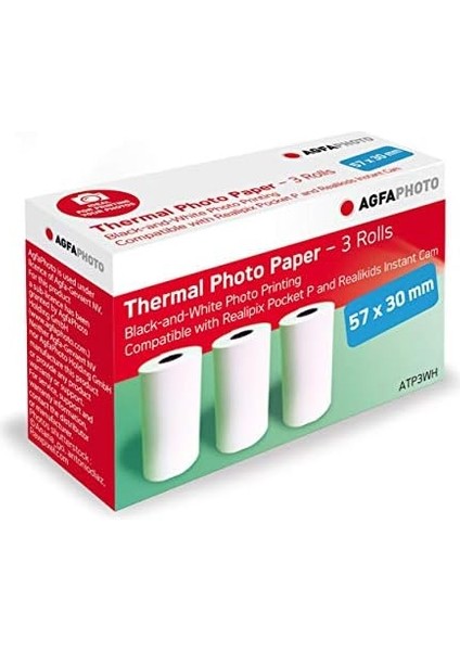 3 Rulo Siyah-Beyaz Yazıcı Kağıdı, P Yazıcılar Için Uygun fiyatları