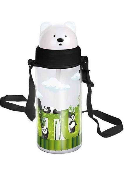 Glossa Sevimli Hayvanlar Askılı Çocuk Matarası - 400 ml