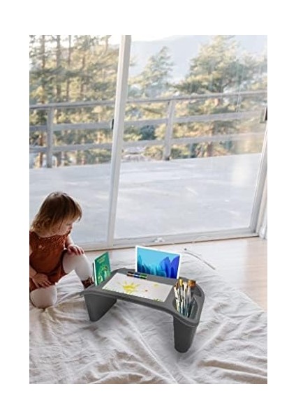 Hobi, Çalışma Masası Laptop Sehpası Gri modelleri