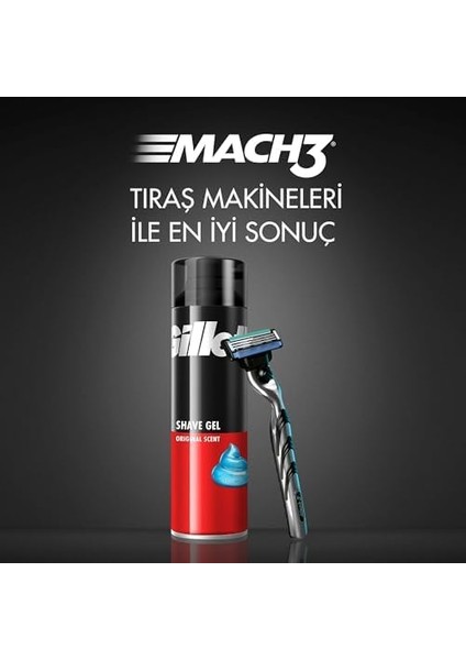 Gillette Classic Orijinal Kokulu Tıraş Jeli, 200ML modelleri