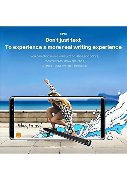 Kalem S Pen Samsung Galaxy Note 8 Yedek Kalem, Galaxy Note 8 Stylus S Pen ile Uyumlu (Siyah) fırsatları