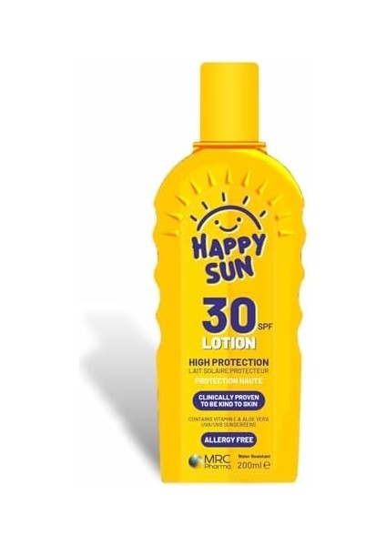 Happy Sun Spf 30 Güneş Sütü 200 ml