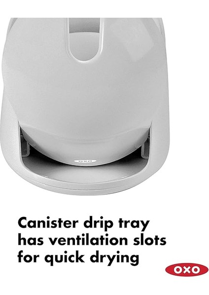 Good Grips Kompakt Tuvalet Fırçası ve Haznesi- Gri fırsatları