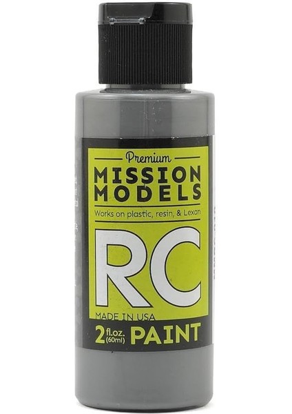 Models MMRC-010 Su Bazlı Rc, 2 Oz Şişe, Gri