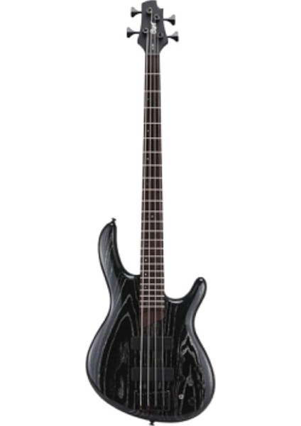 20THBEX Bas Gitar 4 Telli, Egzotik Siyah, Bartolini Mk-1 P