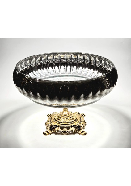 El Yapımı Titanyum Kaplama Silver Dekoratif Sunumluk Meyvelik Kase modelleri