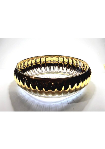 El Yapımı Titanyum Kaplama Gold Dekoratif Sunumluk Meyvelik Kase modelleri