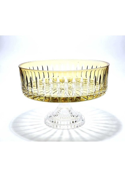 Kristal Kesme Dekor Sofra Kase Sunumluk Meyvelik 25CM fiyatları