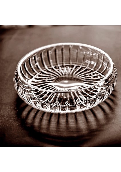 28 cm Özel Yapım Dik Kesme Kristal Kase fiyatları