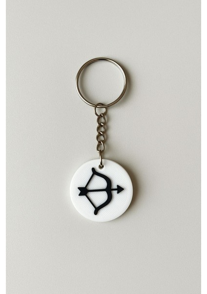 Yay Burcu Nfc Anahtarlık – Akıllı Temassız Bağlantı Özellikli Burç Anahtarlığı (3,5 Cm)