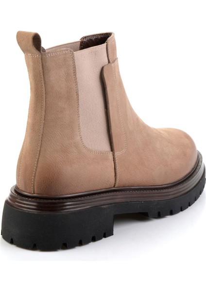 Kum Hakiki Deri Erkek Bot & Bootie E02304200101 modelleri