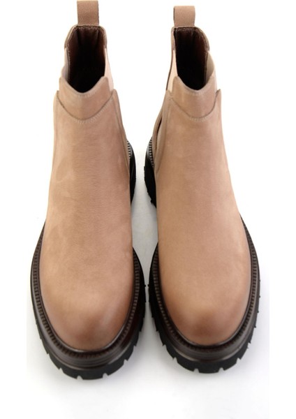 Kum Hakiki Deri Erkek Bot & Bootie E02304200101 fırsatları