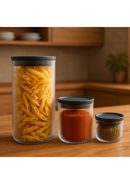 Yuvarlak Saklama Kabı Set (Pls Kapak) fiyatları