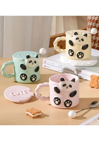 Kabartmalı Sevimli Seramik Kupa fiyatları