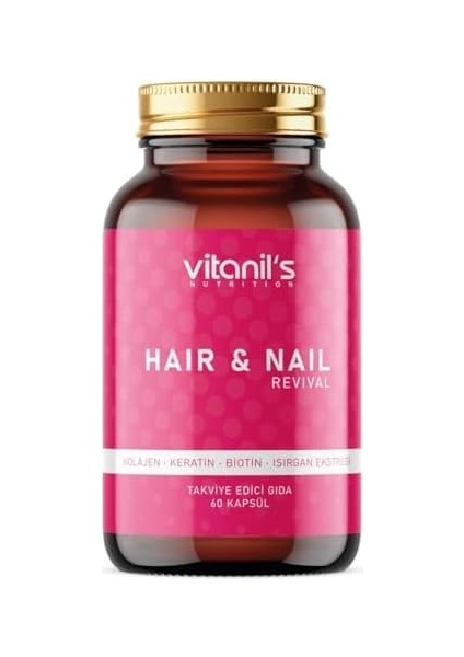 Vitanil&apos;s Nutrition Revival Hair&nail Kapsul - 60X1